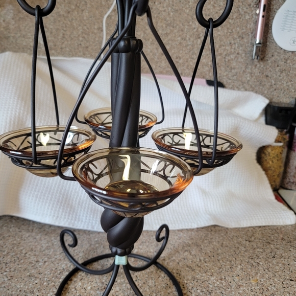 PartyLite tea lite set of 3 pieces for $60,or tree @ $50,& holders $12 each - Picture 7 of 7